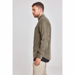 Urban Classics TB2414-00176-0060 Camicia Collo botton down Manica lunga Cotone - Vista aggiuntiva 8