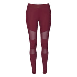 Urban Classics TB1174-01157-0051 Femmina Rosso Elastan, Nylon, Poliammide, Poliestere