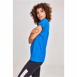 Urban Classics Ladies Extended Shoulder Tee Maglietta Girocollo Manica corta Cotone, Maglia