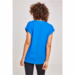 Urban Classics Ladies Extended Shoulder Tee Maglietta Girocollo Manica corta Cotone, Maglia