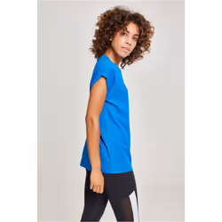 Urban Classics Ladies Extended Shoulder Tee Maglietta Girocollo Manica corta Cotone, Maglia - Vista aggiuntiva 4