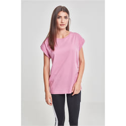 Urban Classics Ladies Extended Shoulder Tee Maglietta Girocollo Manica corta Cotone, Maglia