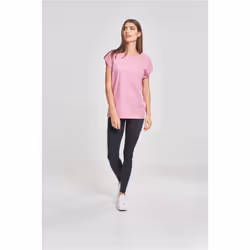 Urban Classics Ladies Extended Shoulder Tee Maglietta Girocollo Manica corta Cotone, Maglia - Vista aggiuntiva 5