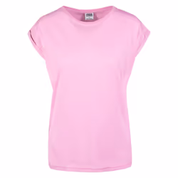 Urban Classics Ladies Extended Shoulder Tee Maglietta Girocollo Manica corta Cotone, Maglia - Vista aggiuntiva 6