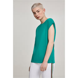 Urban Classics Ladies Extended Shoulder Tee Maglietta Girocollo Manica corta Cotone, Maglia
