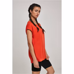 Urban Classics Ladies Extended Shoulder Tee Maglietta Girocollo Manica corta Cotone, Maglia - Vista aggiuntiva 4