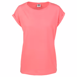 Urban Classics Ladies Extended Shoulder Tee Maglietta Girocollo Manica corta Cotone, Maglia - Vista aggiuntiva 6