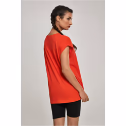 Urban Classics Ladies Extended Shoulder Tee Maglietta Girocollo Manica corta Cotone, Maglia - Vista aggiuntiva 3