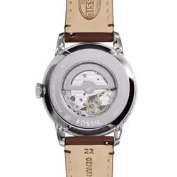 Fossil ME3061P orologio Orologio da polso Maschio Meccanico (avvolgimento automatico) Argento - Vista aggiuntiva 4