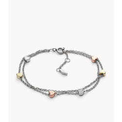 Fossil JF02854998 braccialetto Acciaio inox