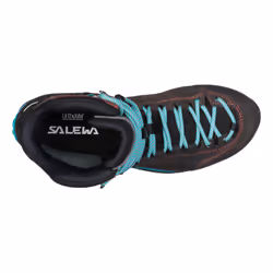 Salewa MTN Trainer Mid GTX Femmina Adulto Nero, Blu - Vista aggiuntiva 8