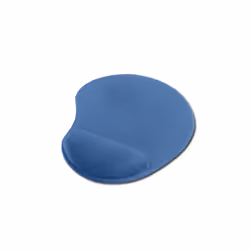Ednet 64218, Blu, Monocromatico, Poliestere, Poliuretano, Riposo del polso