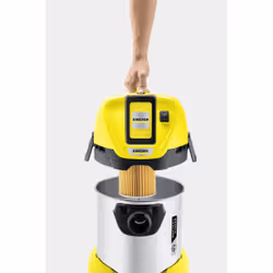 Kärcher 1.629-951.0 estrattore di polvere Nero, Giallo 17 L 300 W - Vista aggiuntiva 4