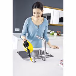 Kärcher SC 1 Pulitore a vapore portatile 0,2 L 1200 W Nero, Giallo - Vista aggiuntiva 4