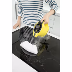 Kärcher SC 1 Pulitore a vapore portatile 0,2 L 1200 W Nero, Giallo - Vista aggiuntiva 6
