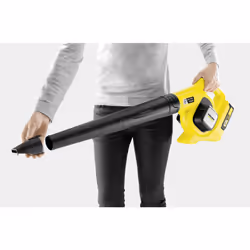 Kärcher 14451000 soffiatore di foglie cordless 210 km/h Nero, Giallo 18 V Ioni di Litio - Vista aggiuntiva 5