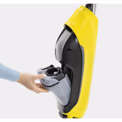 Kärcher FC 5 Aspirapolvere verticale AC Bagnato Senza sacchetto 460 W Nero, Argento, Giallo - Vista aggiuntiva 4