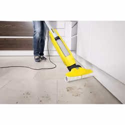 Kärcher FC 5 Aspirapolvere verticale AC Bagnato Senza sacchetto 460 W Nero, Argento, Giallo - Vista aggiuntiva 6