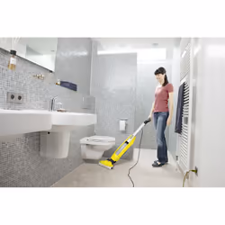 Kärcher FC 5 Aspirapolvere verticale AC Bagnato Senza sacchetto 460 W Nero, Argento, Giallo - Vista aggiuntiva 7