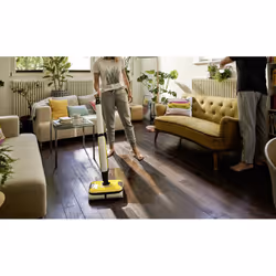 Kärcher FC 7 Cordless Scopa elettrica Batteria Bagnato Senza sacchetto Argento, Giallo - Vista aggiuntiva 4