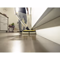 Kärcher FC 7 Cordless Scopa elettrica Batteria Bagnato Senza sacchetto Argento, Giallo - Vista aggiuntiva 5