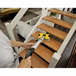 Kärcher FC 7 Cordless Scopa elettrica Batteria Bagnato Senza sacchetto Argento, Giallo - Vista aggiuntiva 7