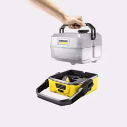 Kärcher OC 3 Plus Car idropulitrice Compatta Batteria 120 l/h Nero, Giallo - Vista aggiuntiva 5