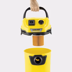 Kärcher WD 3 P V-17/4/20 17 L Aspiratore a cilindro Secco e bagnato 2100 W Sacchetto per la polvere