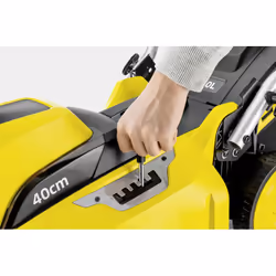 Kärcher 1.444-452.0 tagliaerba Tagliaerba a spinta Batteria Nero, Giallo