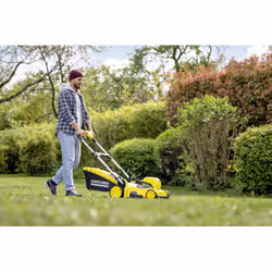 Kärcher 1.444-452.0 tagliaerba Tagliaerba a spinta Batteria Nero, Giallo - Vista aggiuntiva 6