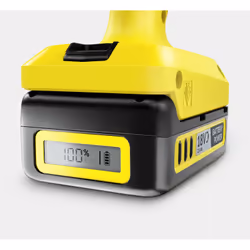 Kärcher KHB 18-44 idropulitrice Verticale Batteria 170 l/h Nero, Giallo - Vista aggiuntiva 2