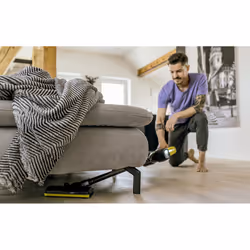 Kärcher VC 4 Aspirapolvere a bastone 2 in 1 Batteria Secco Senza sacchetto Nero, Giallo 2,5 Ah - Vista aggiuntiva 6
