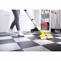 Kärcher EWM 2 Scopa elettrica Batteria Secco e bagnato Senza sacchetto Giallo - Vista aggiuntiva 5
