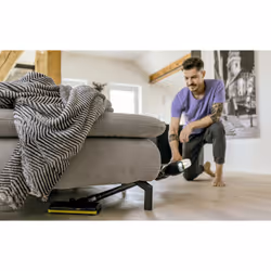Kärcher VC 4 Aspirapolvere a bastone 2 in 1 Batteria Secco HEPA Senza sacchetto Nero, Giallo - Vista aggiuntiva 6