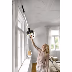 Kärcher VC 7 Cordless yourMax Aspirapolvere a bastone 2 in 1 Batteria Secco HEPA Senza sacchetto Grigio, Bianco 2,5 Ah