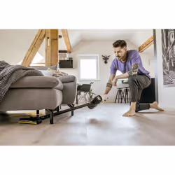 Kärcher VC 4 Aspirapolvere a bastone 2 in 1 Batteria Secco Schiuma Senza sacchetto Nero, Bianco 2,5 Ah - Vista aggiuntiva 5