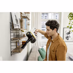 Kärcher VC 4 Aspirapolvere a bastone 2 in 1 Batteria Secco Schiuma Senza sacchetto 0,65 L Nero, Bianco 2,5 Ah - Vista aggiuntiva 4