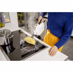 Kärcher 1.516-404.0 Pulitore a vapore Pulitore a vapore portatile 0,2 L 1300 W Bianco - Vista aggiuntiva 4
