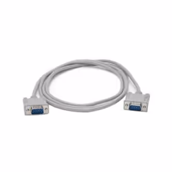Zebra SERIAL INTERFACE CABLE 6IN (DB-9 TO DB-9), Grigio, 1,8 m, DB-9, DB-9, Maschio, Maschio