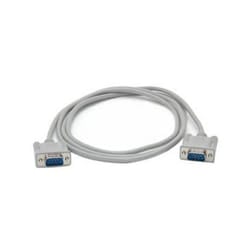 Zebra SERIAL INTERFACE CABLE 6IN (DB-9 TO DB-9) cavo seriale Grigio 1,8 m