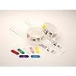 Zebra Clips for use with QuickClip Wristbands Giallo