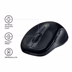 Logitech M510 mouse RF Wireless Laser - Vista aggiuntiva 4