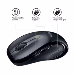 Logitech M510 mouse RF Wireless Laser - Vista aggiuntiva 5