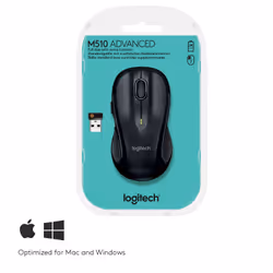 Logitech M510 mouse RF Wireless Laser - Vista aggiuntiva 8