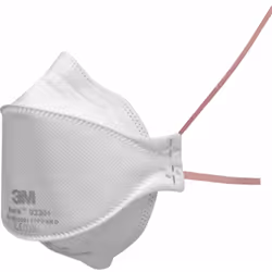 Maschera ™ polvere fine da 3 M Aura™ 9330+ proprietà: • Design speciale della regione nasale • Linguette innovative per il me ...