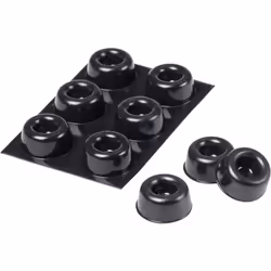 Dettagli tecnici Colore Nero Dimensione, Ø 22.3 mm Dimensioni prodotto Altezza 10.1 mm Materiale Poliuretano Particolarità de ...