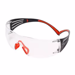 3M 7100148026 occhialini e occhiali di sicurezza Occhialini di sicurezza Policarbonato (PC) Grigio, Rosso