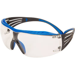 3M - SecureFit SF401XSGAF-BLU Occhiali di protezione antiappannante Blu, Grigio