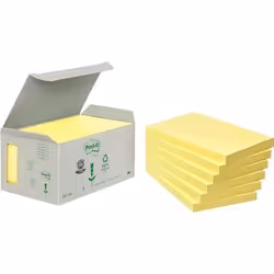 3M 6551B, Rettangolo, Giallo, Carta, 100%, 127 mm, 76 mm