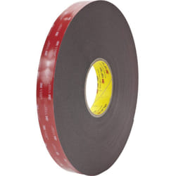 3M 5962F/1233 Nastro biadesivo Nero (L x L) 33 m x 12 mm 1 pz.